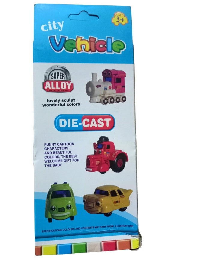 Manos Car,Scootor & Crane Pull & Push Toy for Kids Multicolor Pack of 1 (3 pc) - Image 5